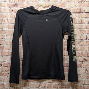 O'Rageous Rash Guard Top Size Small